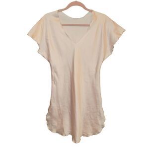 Vintage Union Made Miss Elaine Light Pink Nightgown S